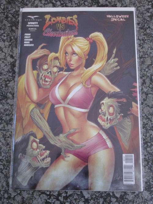 #1 Zombies VS Cheerleaders - Halloween Special, E Chatzoudis Variant (NM - 2014) Collector's Issue