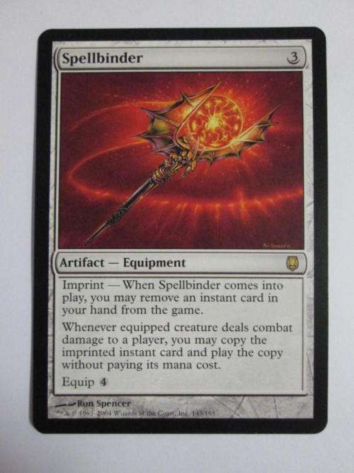 Spellbinder - (Rare Artifact Card) Darksteel - Magic The Gathering