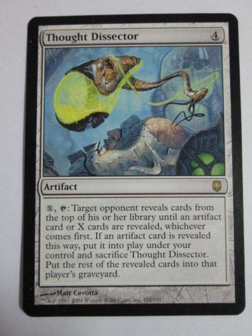 Thought Dissector - (Rare Artifact Card) Darksteel - Magic The Gathering
