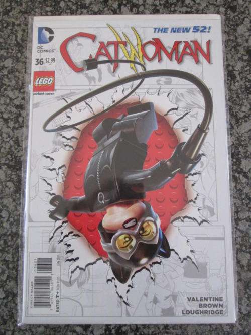 Catwoman #36 Lego Variant Edition (NM Inside Sleeve - 2014) Back Issue, DC Comics
