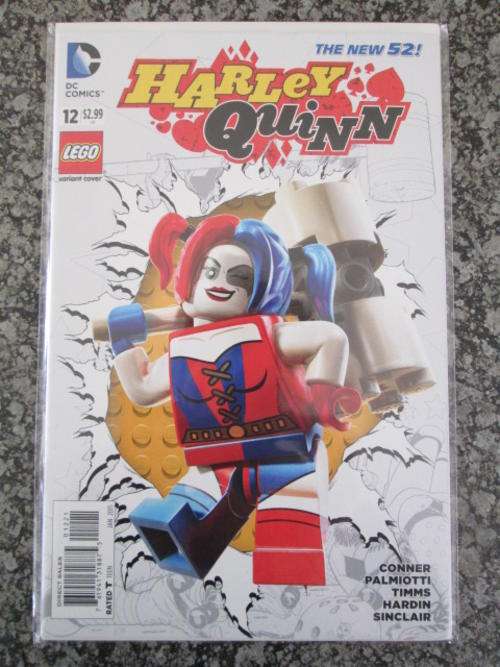 Harley Quinn #12 Lego Variant Edition (NM Inside Sleeve - 2014)
