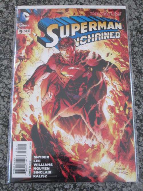 Superman Unchained #9 (NM - 2015) Back Issue *Batman Superman Movie*