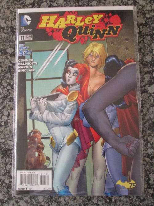 #11 Harley Quinn Limited 1 for 25 Variant by Amanda Conner (NM Inside Sleeve - 2014)
