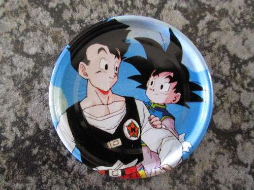 Dragonball Z Metal Tazos #2 - Gohan and Goten