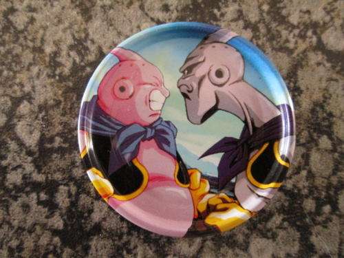 Dragonball Z Metal Tazos #33 - Majin Boo vs Evil Boo