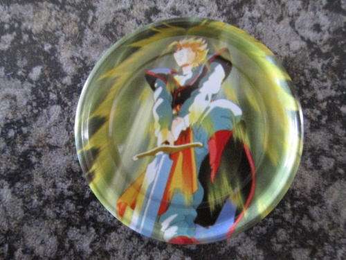Dragonball Z Metal Tazos #38 - Gohan with Z Sword