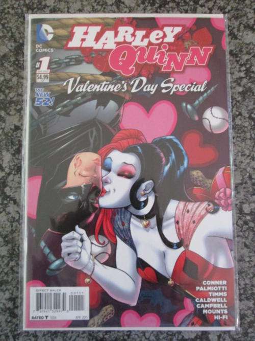 Harley Quinn Valentines Day Special #1 (NM Inside Sleeve - 2015)