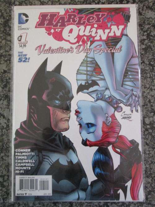 Harley Quinn Valentines Day Special #1 Amanda Conner Variant (NM Inside Sleeve - 2015)