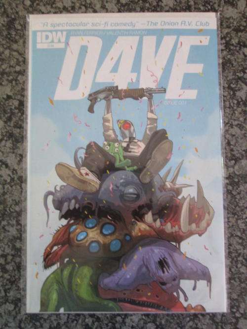 D4ve #1 (NM Inside Sleeve - 2015) Collector's Issue, IDW