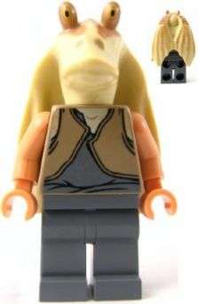 Jar Jar Binks - Lego Star Wars Minifigure (Discontinued)