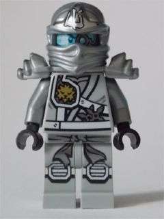 Zane Titanium Ninja (With Hood) - Lego Ninjago Minifigure