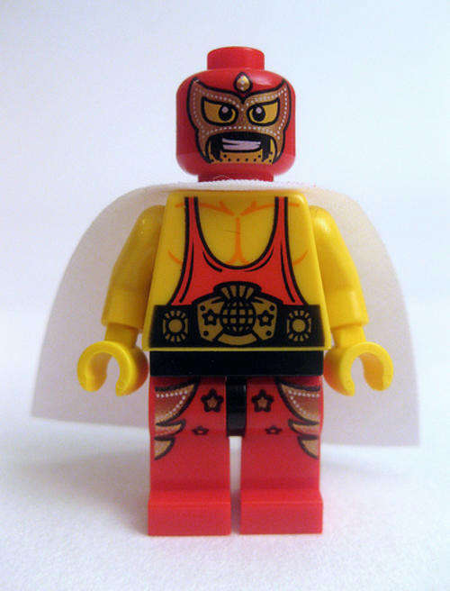 El Macho Wrestler - Lego Movie Minifigure