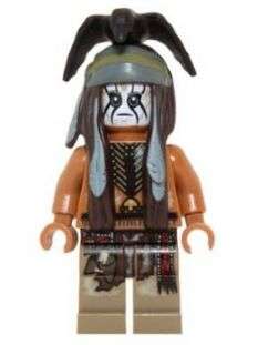Tonto (Mine Outfit) - Lego The Lone Ranger Minifigure (Discontinued)
