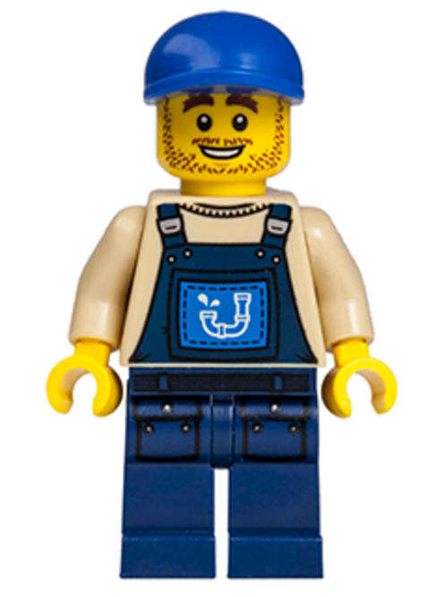 Plumber Joe - Lego Movie Minifigure