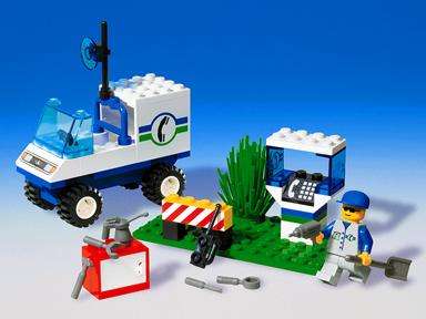 Telephone Repair (6422) - Lego City Set from 1998 (Rare and Discontinued)