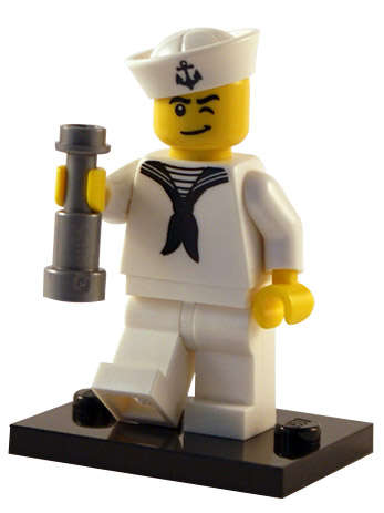 Sailor - Lego Minifigure Series 4 (Rare)