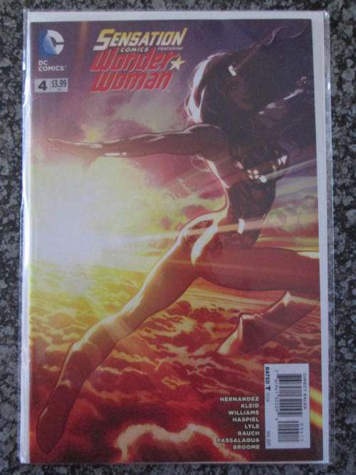 Sensation Comics Wonder Woman #4 Adam Hughes Cover (NM - 2015)