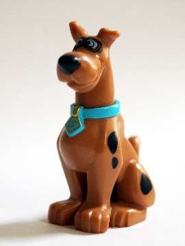 Scooby-Doo (With Pilot Goggles) - Lego Scooby-Doo Minifigure