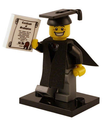Graduate - Lego Minifigure Series 5 (Discontinued)