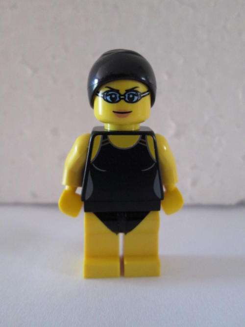 Swimming Champion - Lego Minifigures Series 7 (Rare & Discontinued)