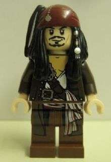 Captain Jack Sparrow - Lego Pirates Of The Caribbean Minifigure