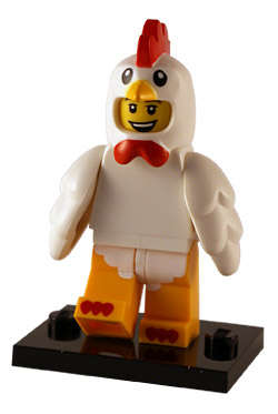 Chicken Suit Guy - Lego Minifigures Series 9 (Very Rare)