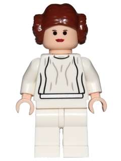 Princess Leia (White Dress) - Lego Star Wars Minifigure Hard to find