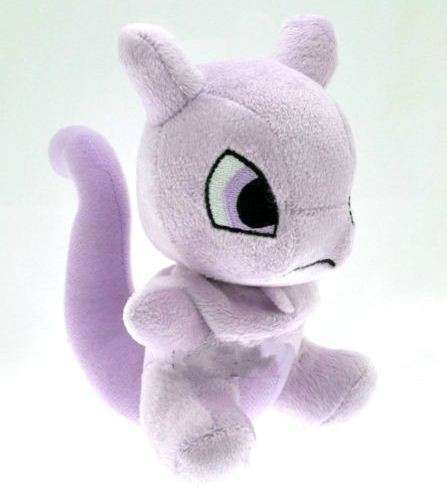 Mewtwo - Pokemon Plush Toy - 15cm Tall - Collectible - Great Gift
