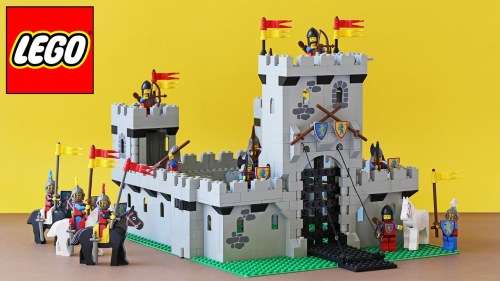 King's Castle (6080) - Lego Castle Vintage Set from 1984 (Rare & Discontinued)
