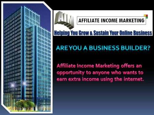 Affiliate Income Marketing Opportunity - Build a business online with free training *Free Shipping*