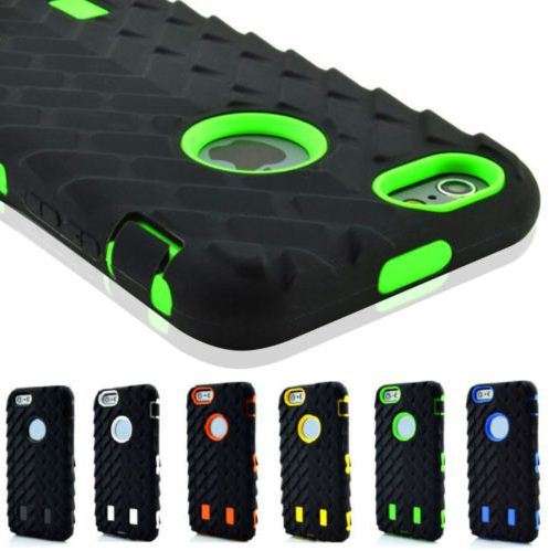 iPhone Silicone Rubber Shockproof Cover / Case - Multi Colors for iPhone 4s 5/5s 6/6s +