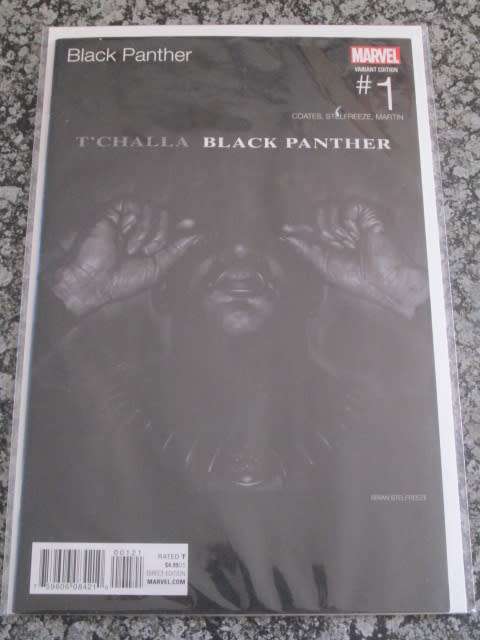 Black Panther #1 Hip Hop Variant (Near Mint - 2016) Marvel Comics