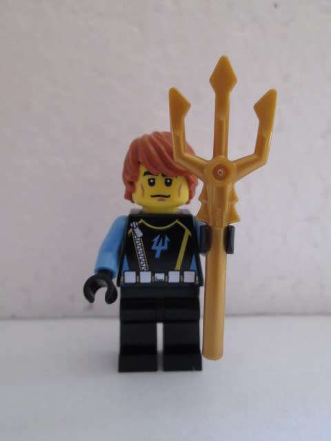 Aquaman (Custom Appearance) - Lego Super Hero Minifigure