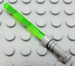 Green Lightsaber - Lego Star Wars Minifigure Accessory