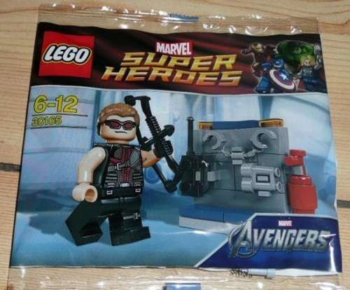 Hawkeye with Equipment - Lego Super Heroes Polybag (Discontinued) 30165