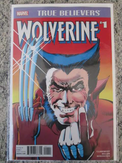Wolverine #1 (Near Mint - 2017) True Believers, Marvel Comics