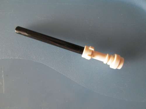 Black Lightsaber with white hilt - Lego Star Wars Minifigure Accessory