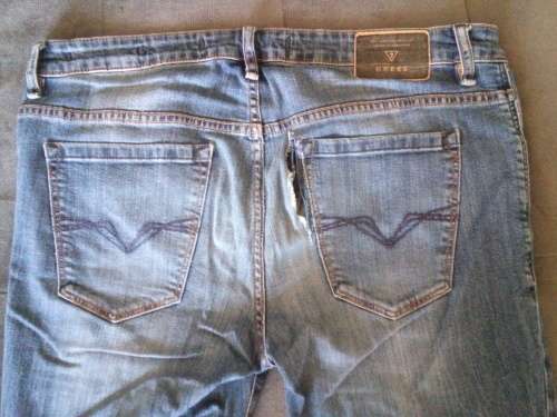 Guess Jeans (32 / 34) Skinny Men's (Torn)