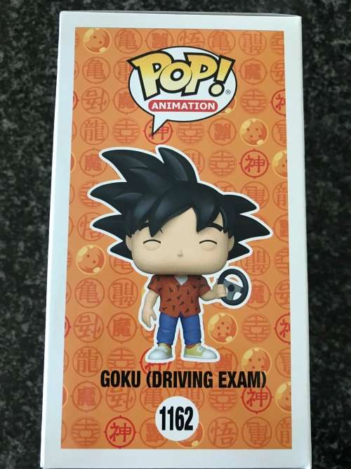 Goku Driving Exam Funko Pop Vinyl Figure - 2022 Comic Con Africa Limited Edition