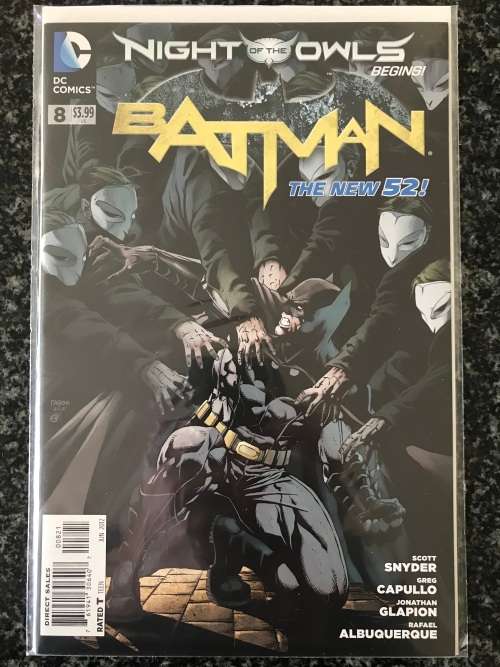 Batman #8 (NM - 2012) Jason Fabok Variant DC Comics