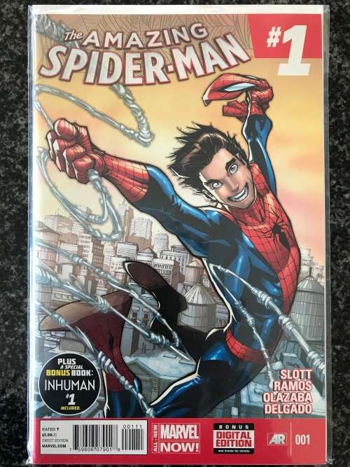 Amazing Spider-Man #1 (NM - 2014) 3rd Series Marvel Comics