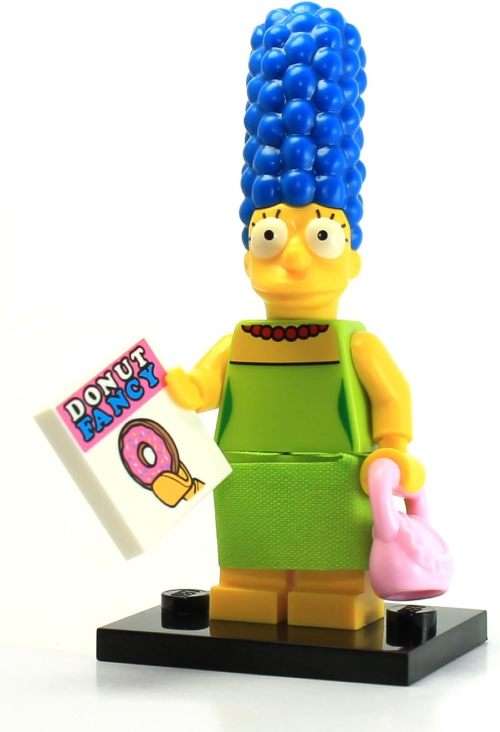 Marge Simpson (Simpsons Series 1) Lego Minifigure