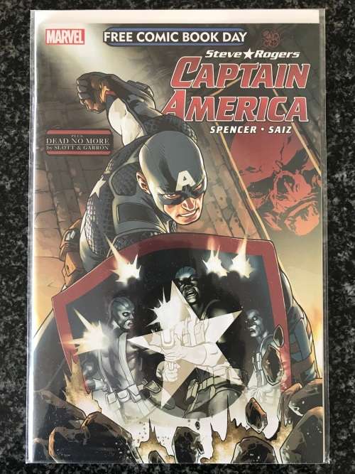 Captain America Spider-Man Dead No More #1 (NM - 2016) FCBD Marvel Comics