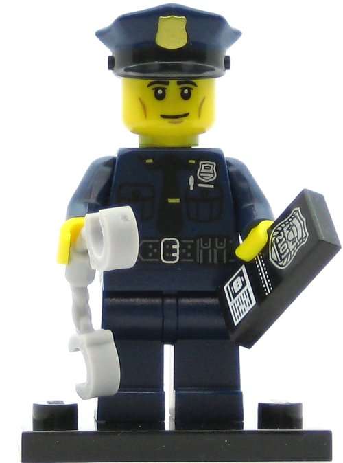 Policeman (Series 9) Lego Minifigure
