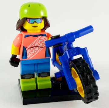 Mountain Biker (Series 19) Lego Minifigure