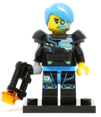 Cyborg (Series 16) Lego Minifigure