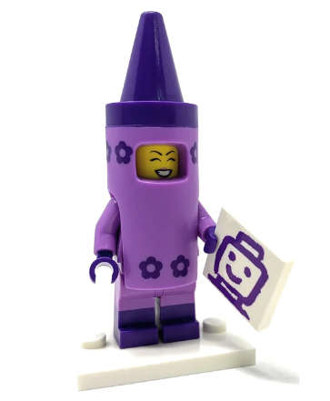 Crayon Girl (The Lego Movie Series 2) Lego Minifigure