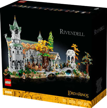 Rivendell (10316) Lego Icons The Lord of the Rings Exclusive Set