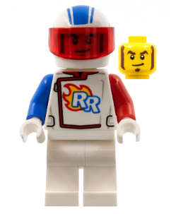 Rocket Racer - Stuntz Driver Lego Stuntz Minifigure
