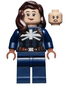 Captain Peggy Carter - Stealth Suit Lego Super Heroes Minifigure